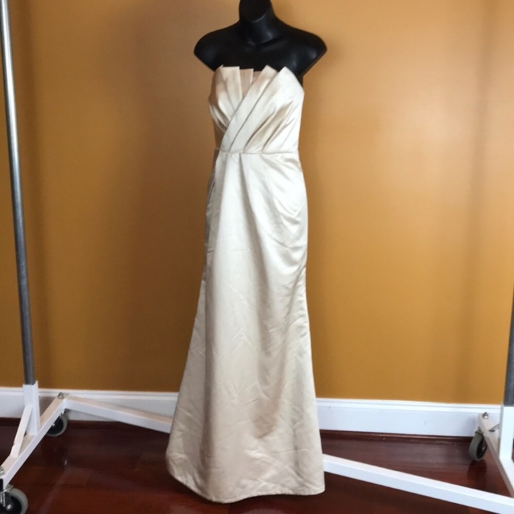 Vera Wang size 2 dress- Champagne